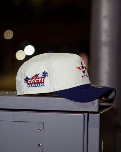 Houston Astros Cacti Park Patch Stars 9Forty A-Frame Snapback Hat