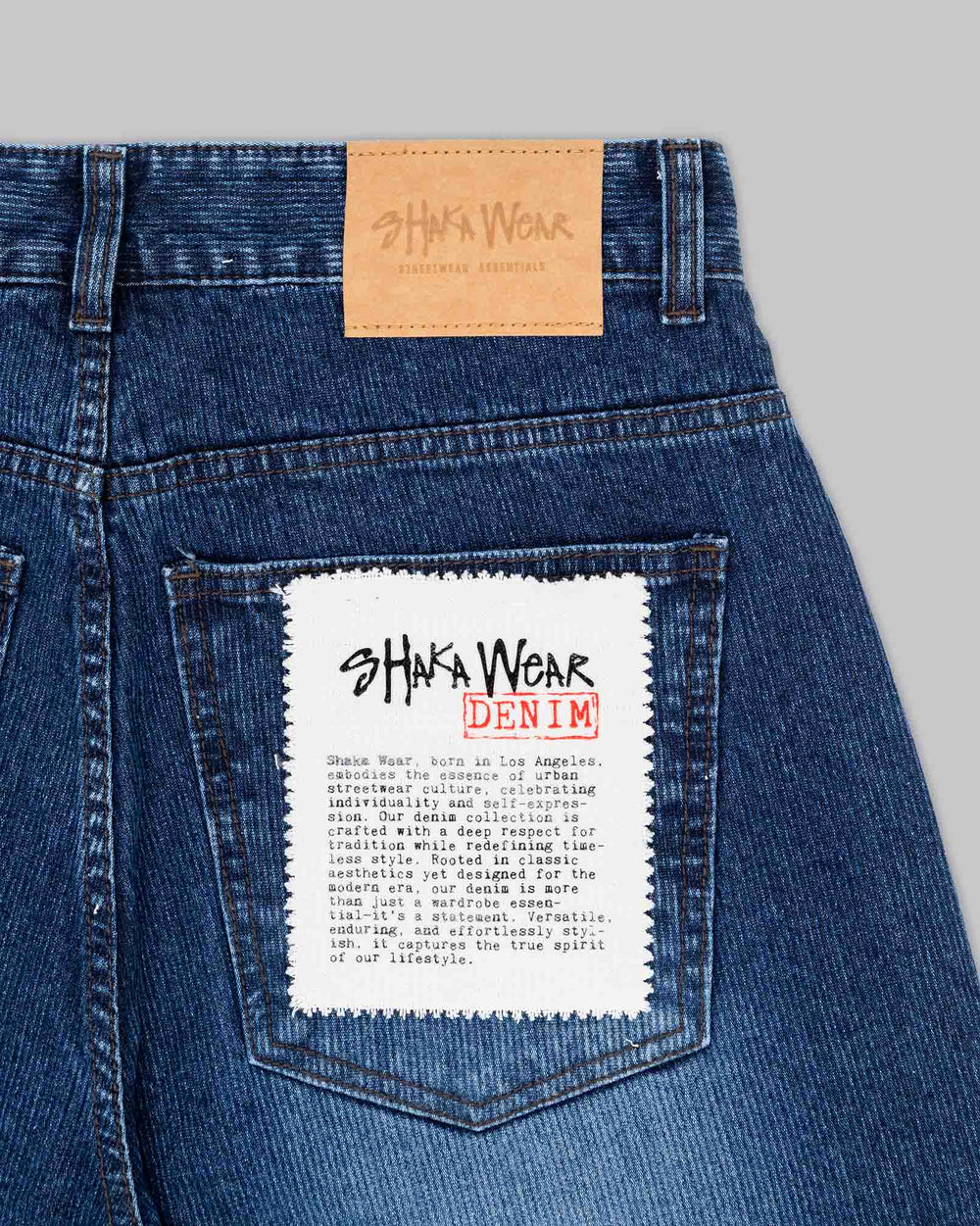Baggy Corduroy Denim Pant