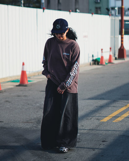 Sleeve Logo Washed L/S Tee