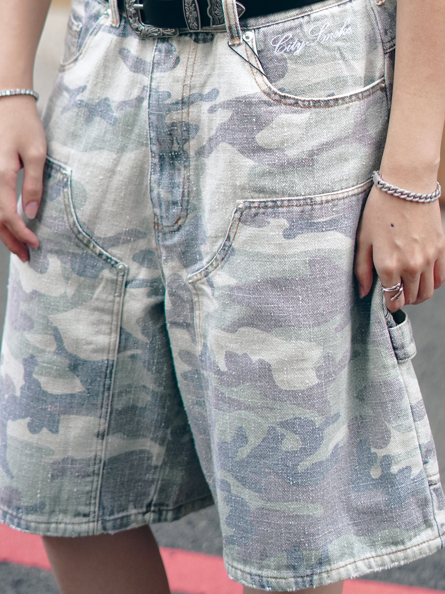 25SS DOUBLE KNEE SHORTS