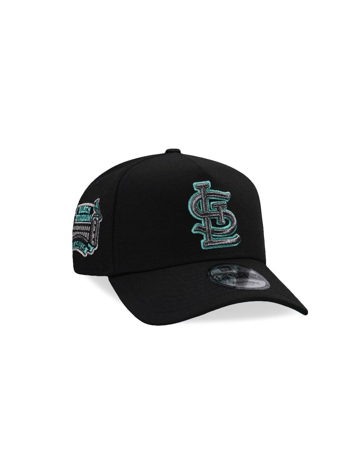 Mint Black Prime Edition 9Forty "A-Frame" Snapback Hat