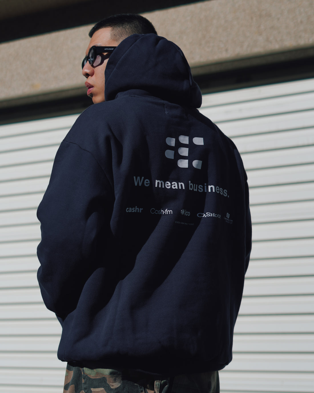 Business Pullover Hood