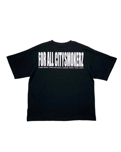 25SS FORALLCITYSMOKERZ TAGLINE TEE