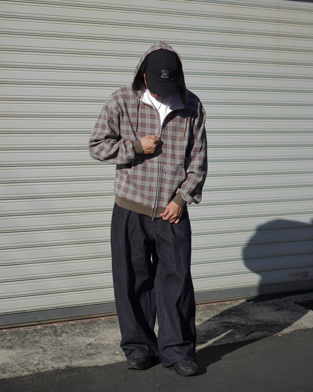 Waffle Zip-Thru Hood