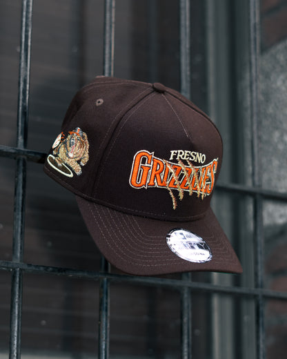 Fresno Grizzlies Burnt Wood 9Forty Hat ”A-Frame“-