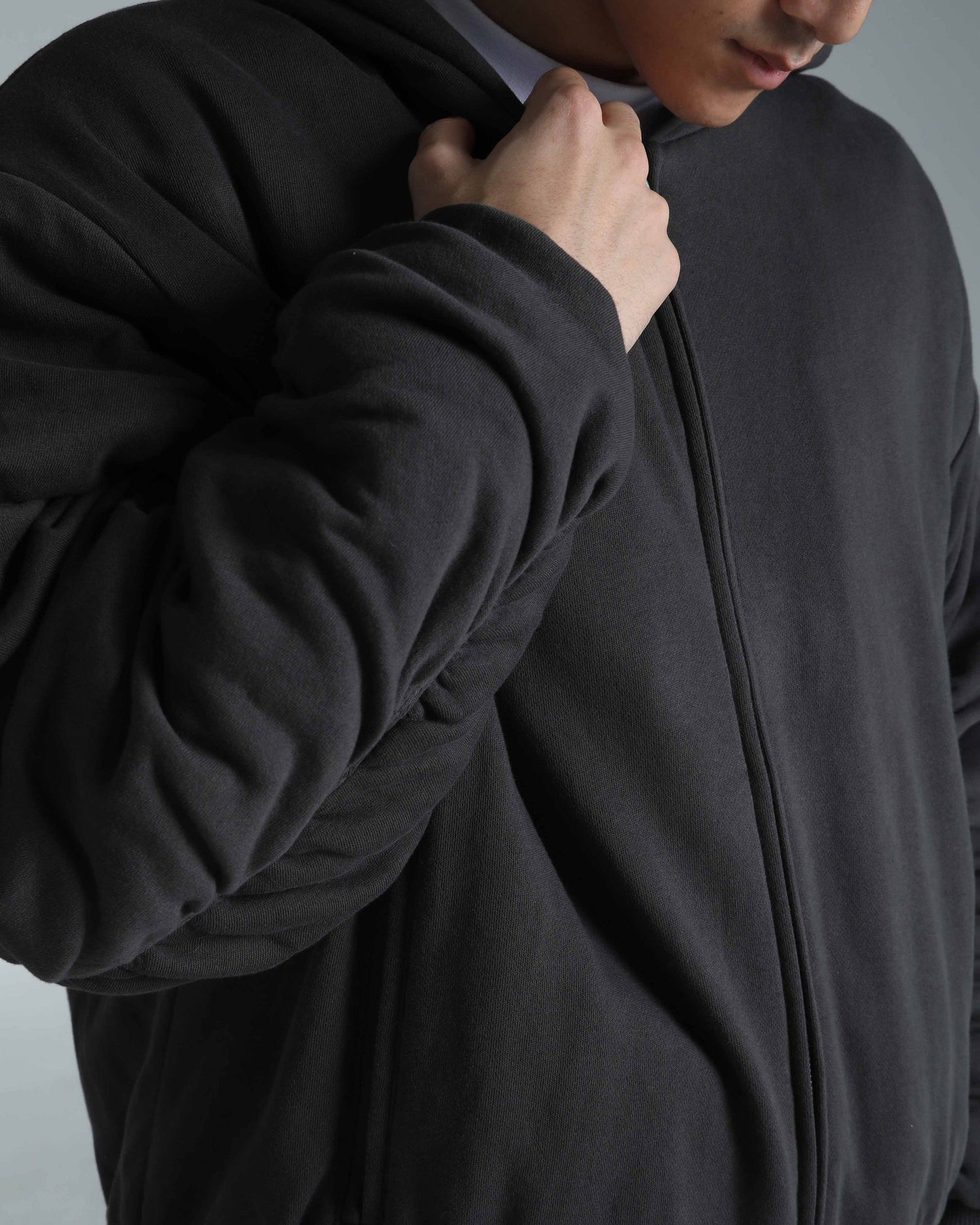 Hooded Fleece Bomber