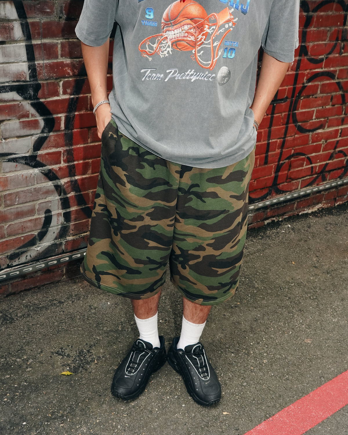 Baggy Fleece Shorts