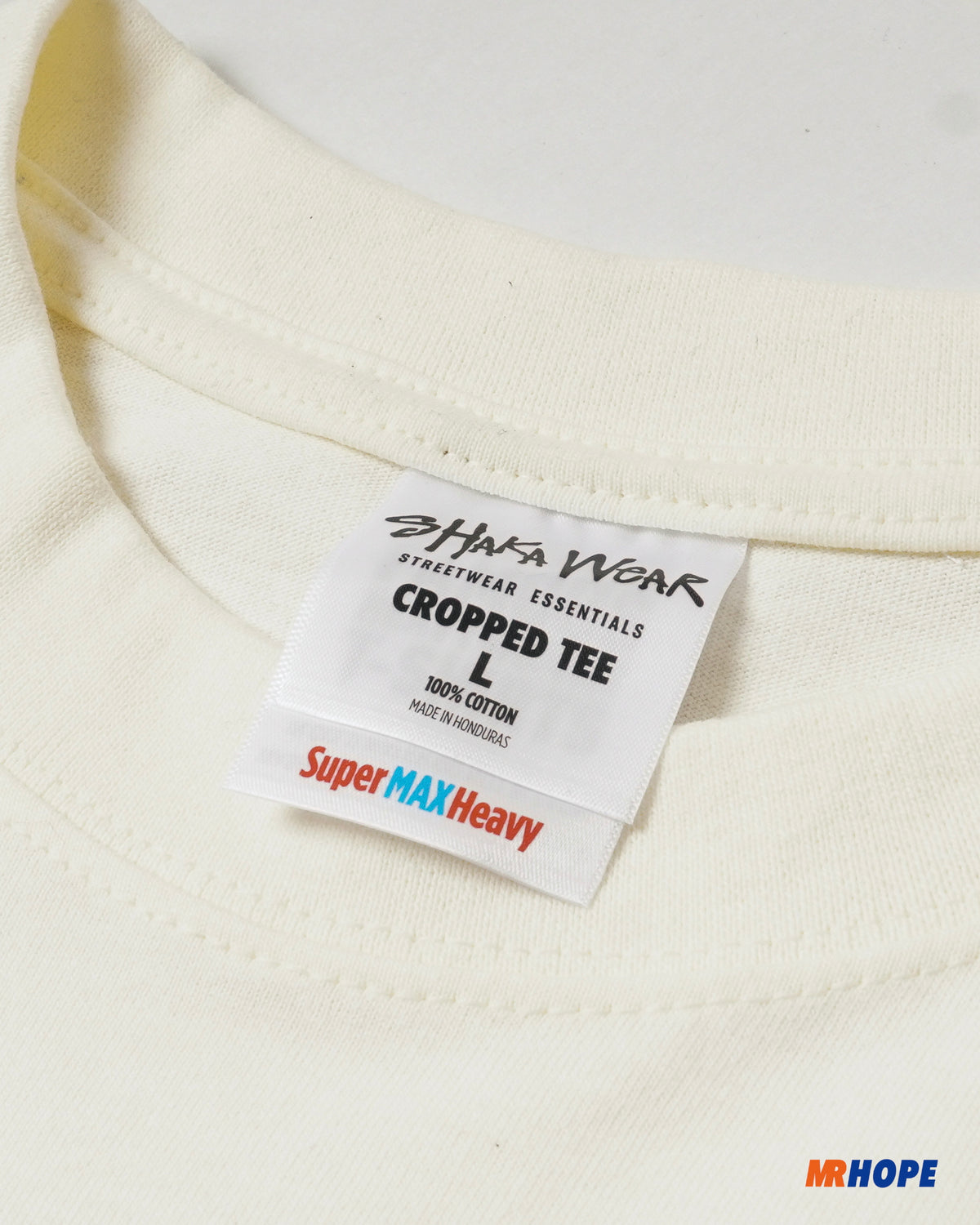 [02] 7.5oz Max Heavyweight Cropped Tee