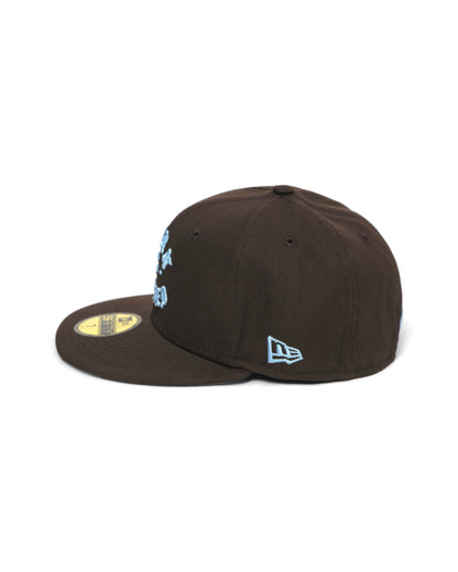 NEW ERA 59FIFTY ROCKER HAT-BROWN