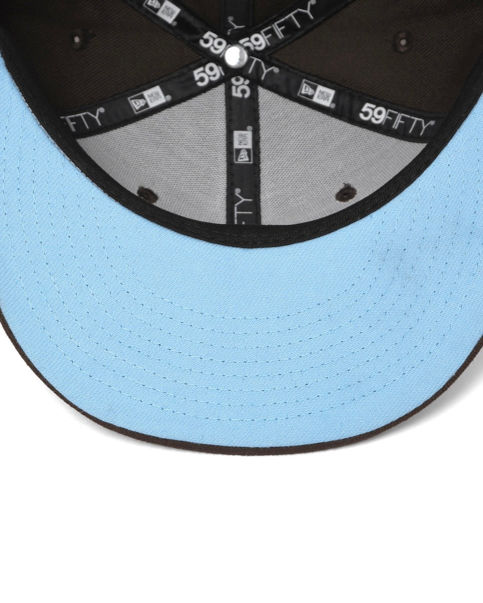 NEW ERA 59FIFTY ROCKER HAT-BROWN