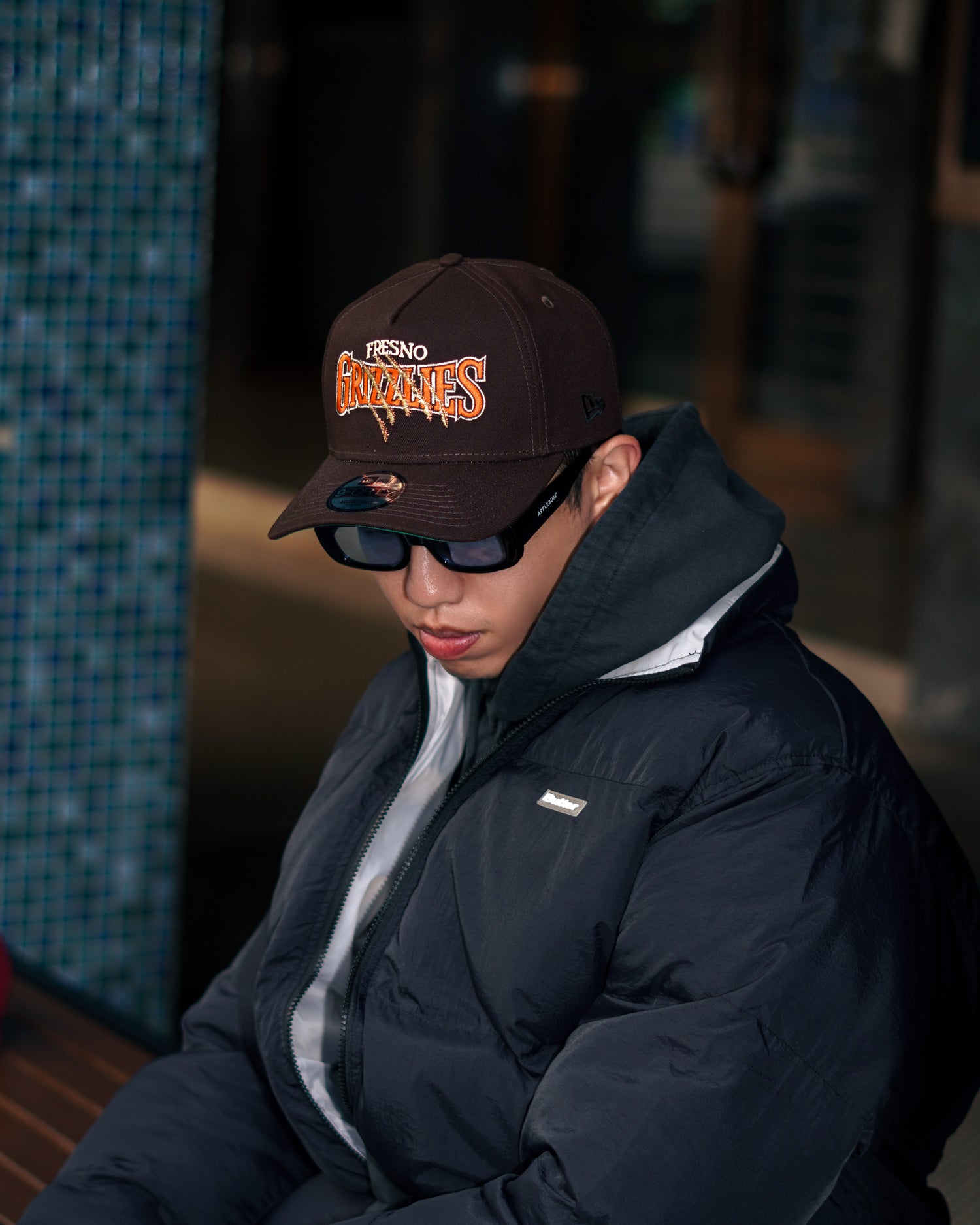 Fresno Grizzlies Burnt Wood 9Forty Hat ”A-Frame“-