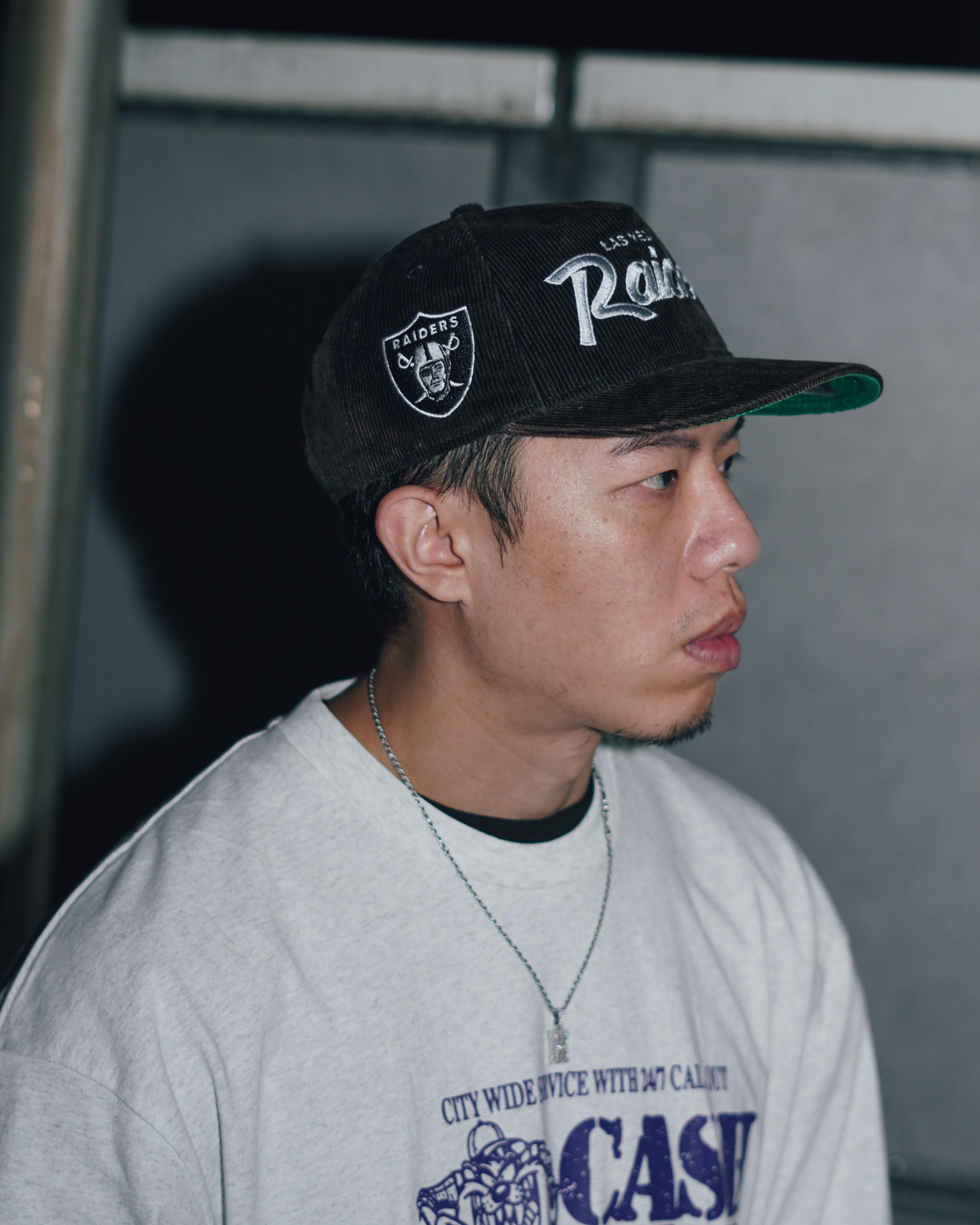 Miami Dophins &amp; Las Vegas Raiders “Wash Black” Snapback