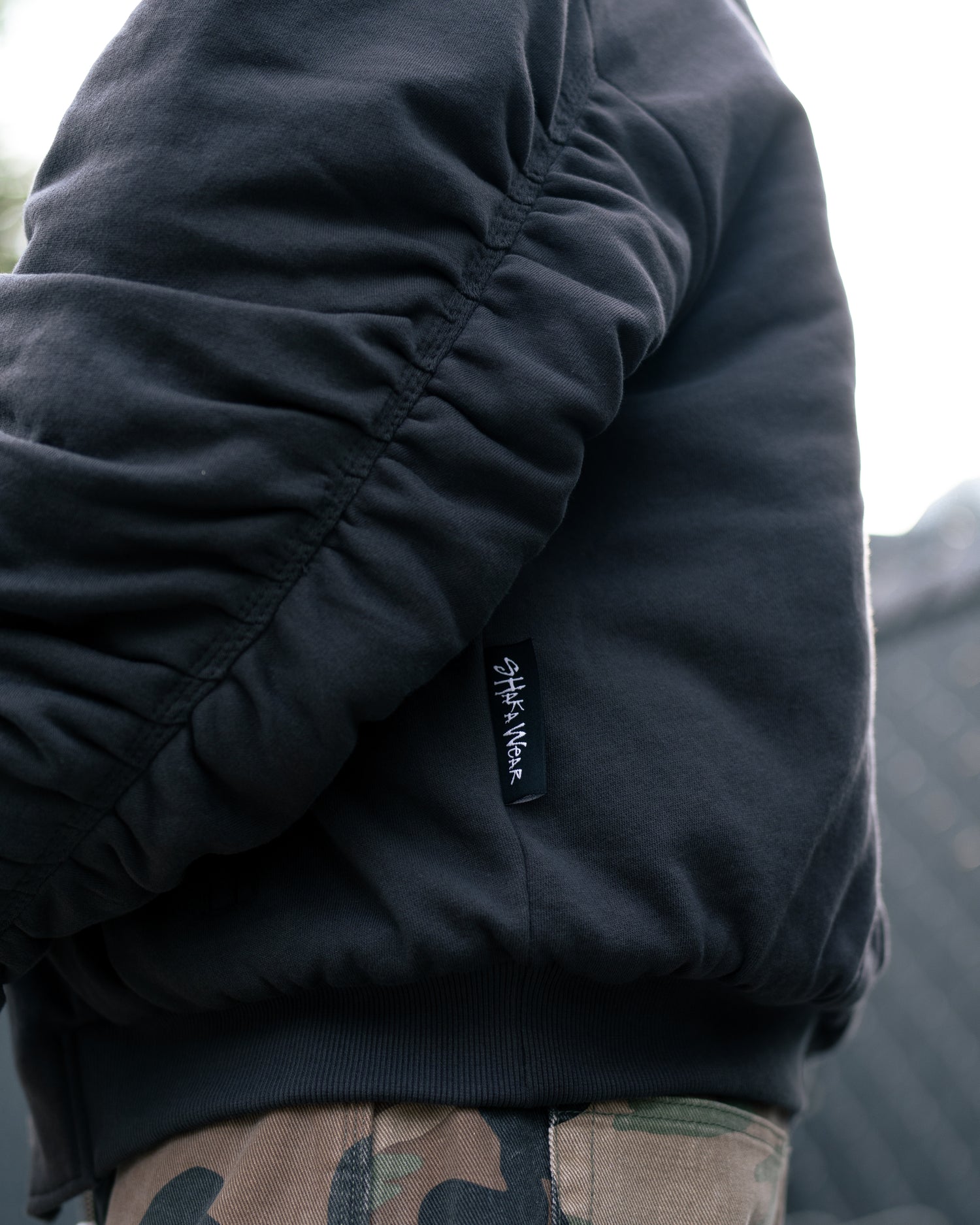 Hooded Fleece Bomber