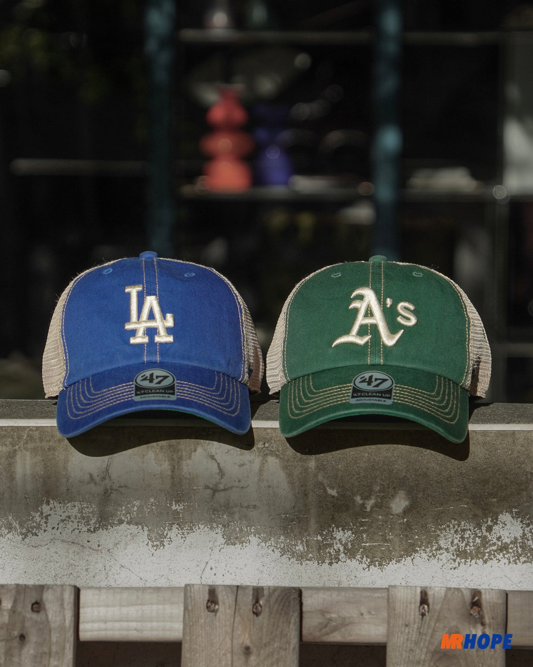 LA Dodgers & Oakland Athletics Trucker Hat
