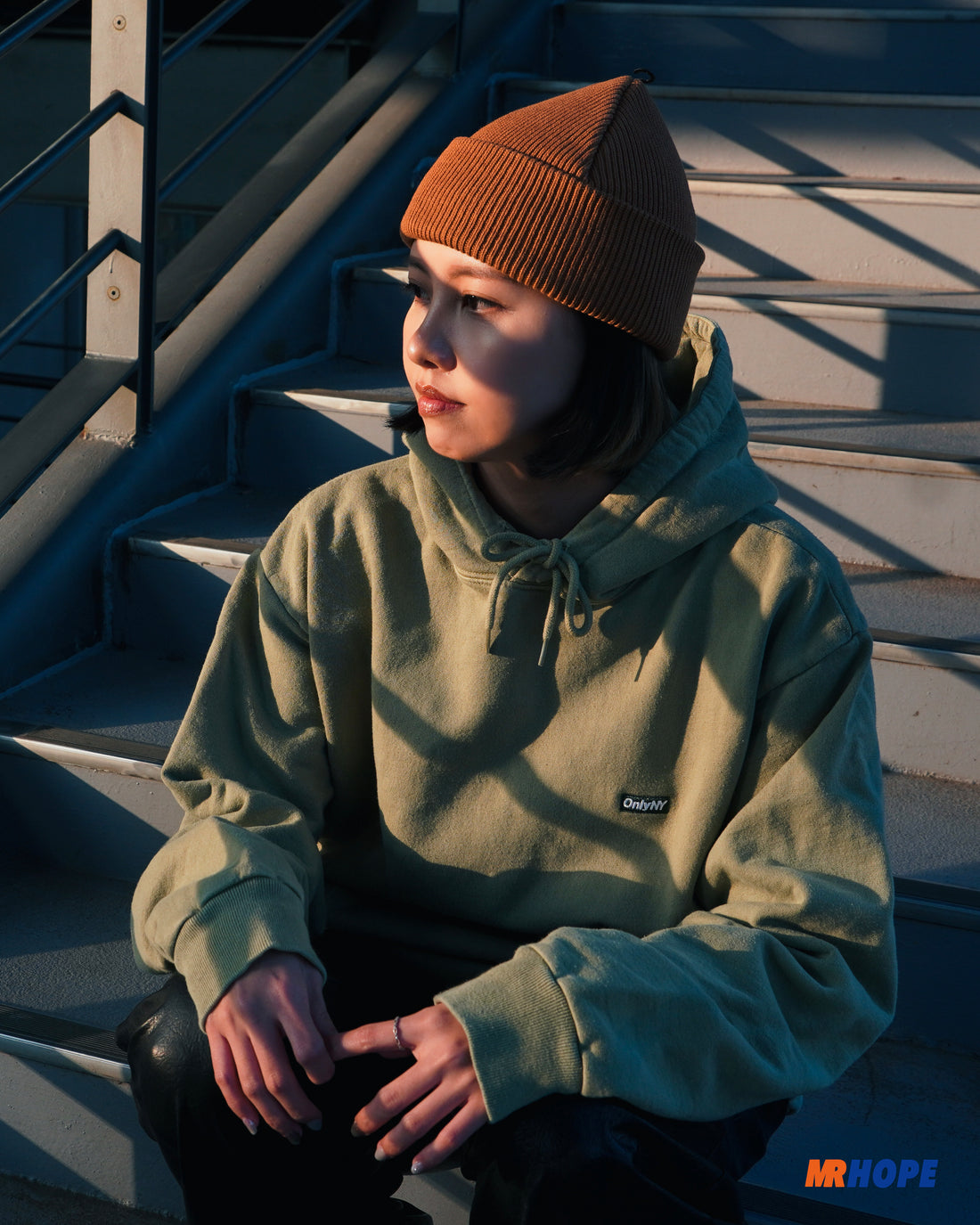 Block Logo Hoodie