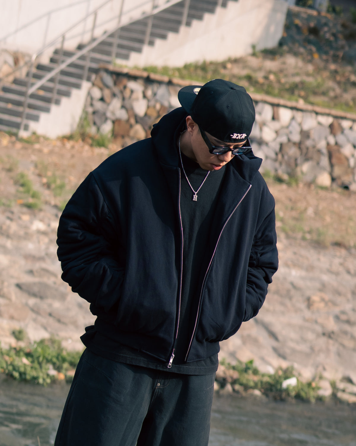 Hooded Fleece Bomber