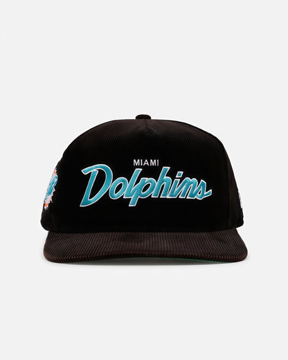 Miami Dophins &amp; Las Vegas Raiders “Wash Black” Snapback