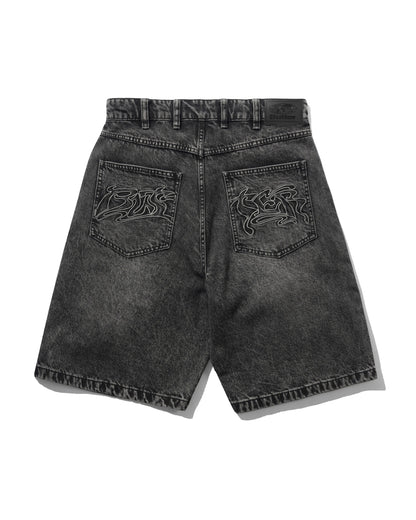 Drummer Baggy Denim Shorts