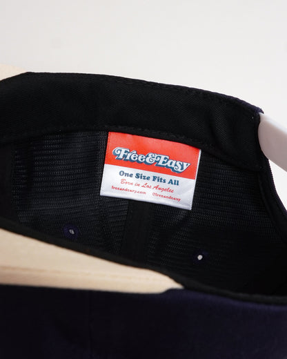 Two Tone Short Brim Snapback Hat