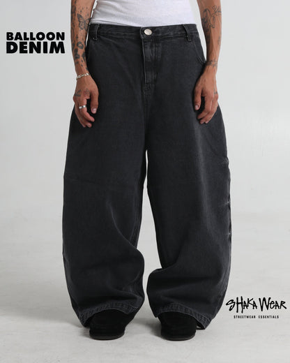Balloon Denim Pants