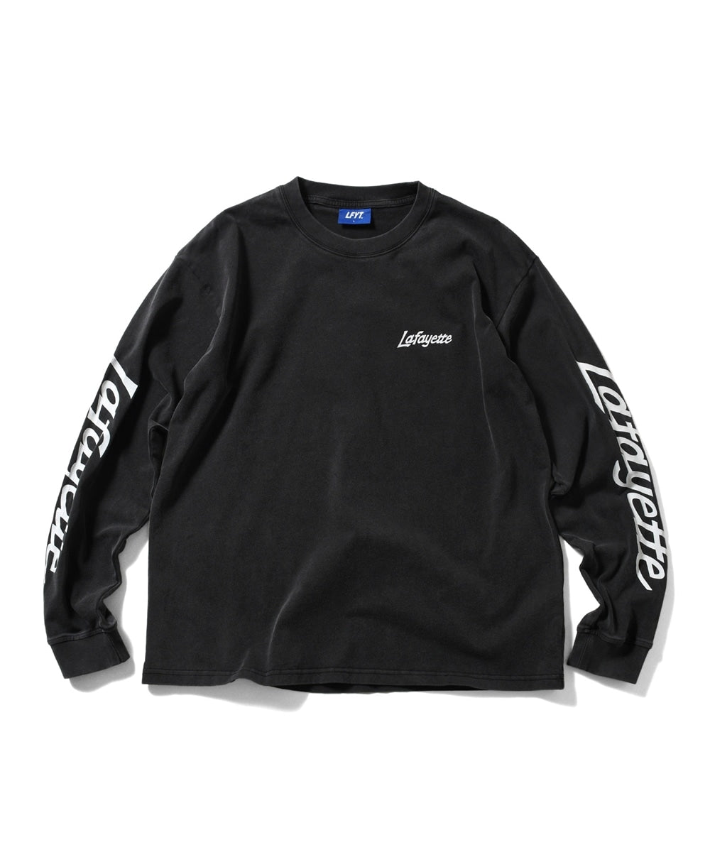 Sleeve Logo Washed L/S Tee