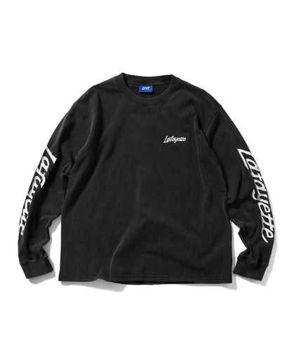 Sleeve Logo Washed L/S Tee