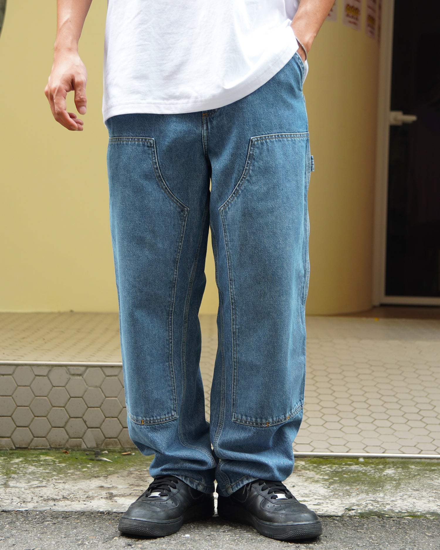 Double Knee Pant Denim