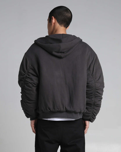 Hooded Fleece Bomber