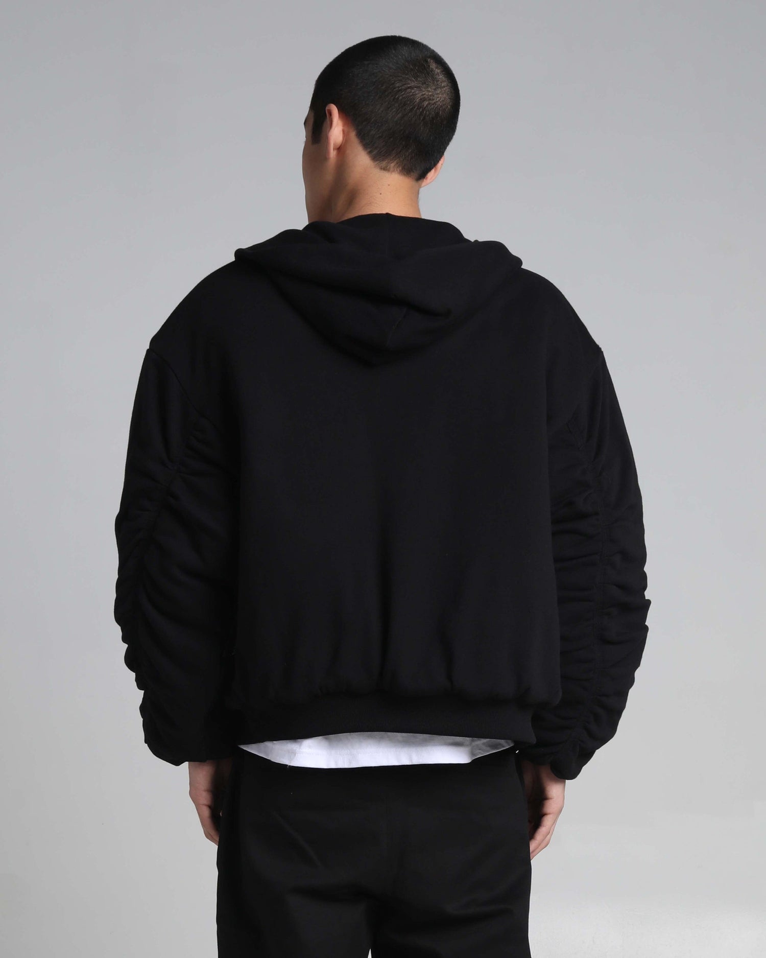 Hooded Fleece Bomber