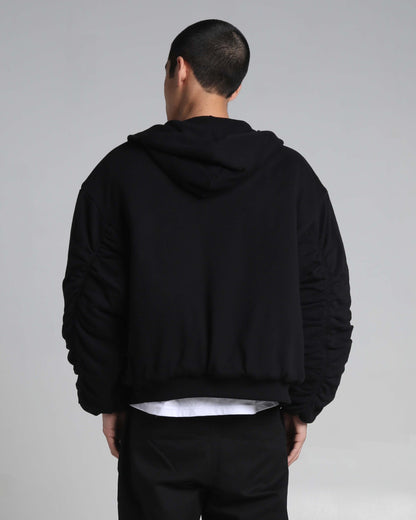 Hooded Fleece Bomber