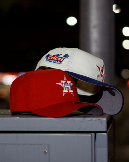 Houston Astros Cacti Park Patch Stars 9Forty A-Frame Snapback Hat