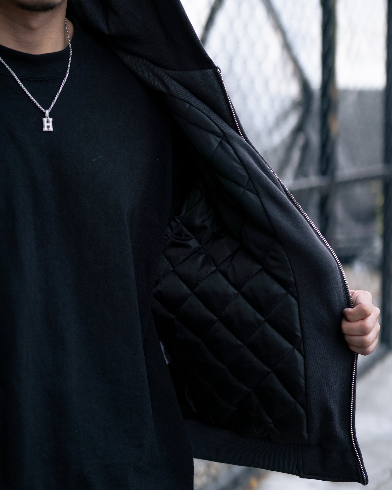 Hooded Fleece Bomber