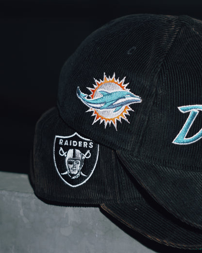 Miami Dophins &amp; Las Vegas Raiders “Wash Black” Snapback