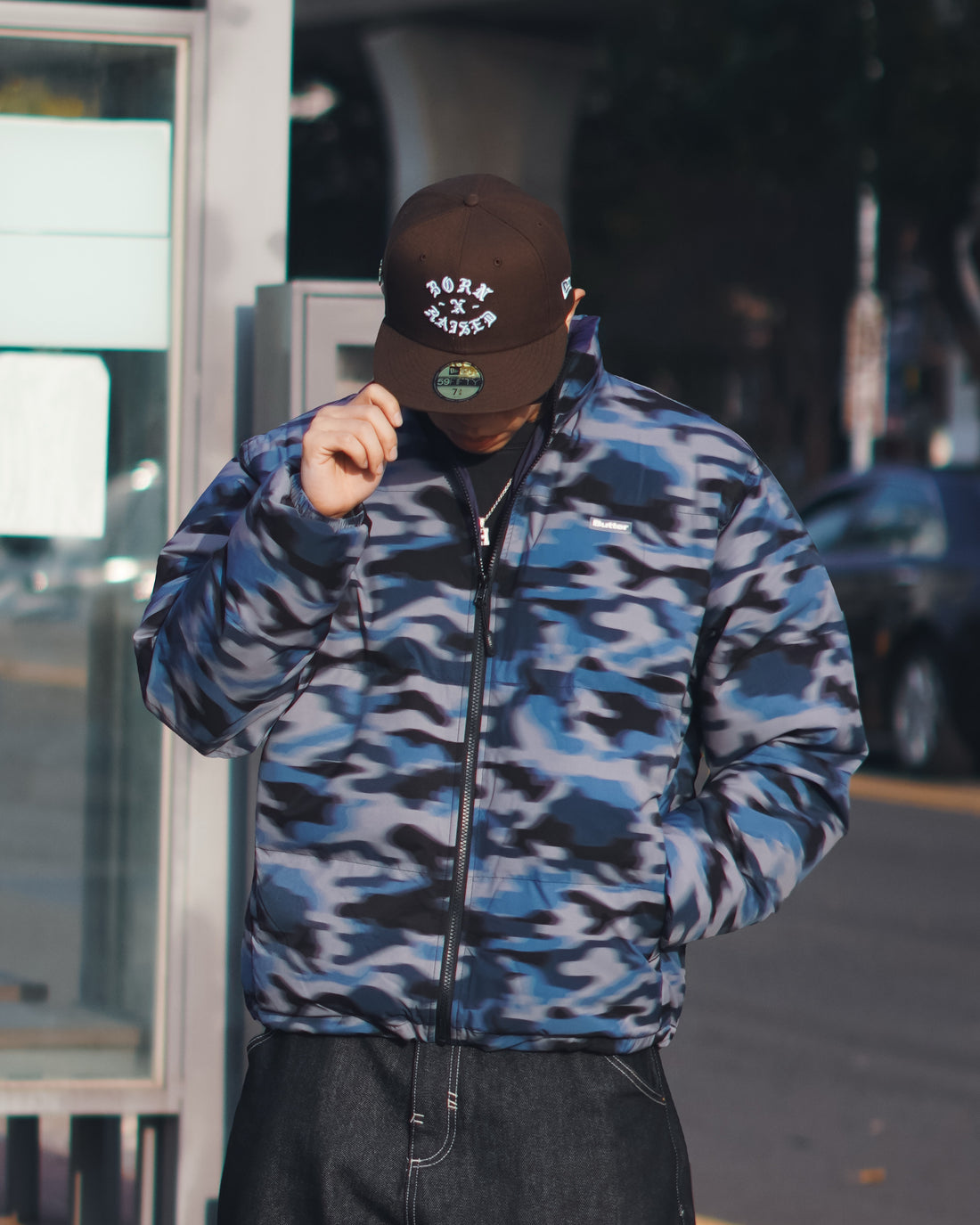 NEW ERA 59FIFTY ROCKER HAT-BROWN