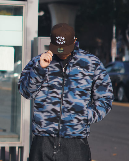 NEW ERA 59FIFTY ROCKER HAT-BROWN