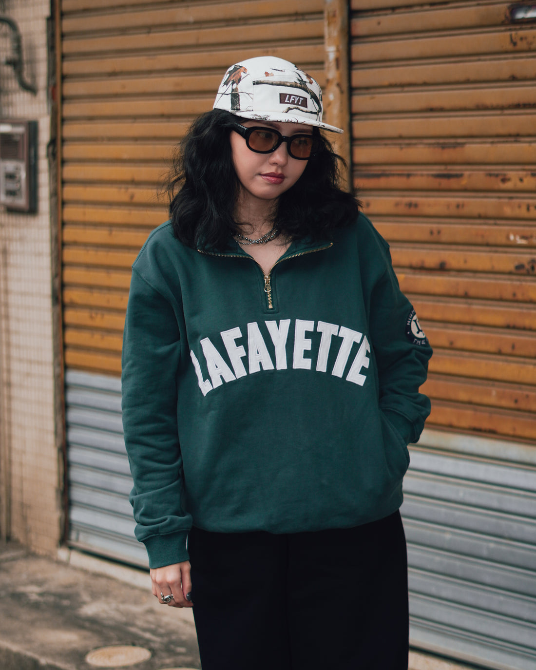 Arch Logo Halfzip Sweatshirt