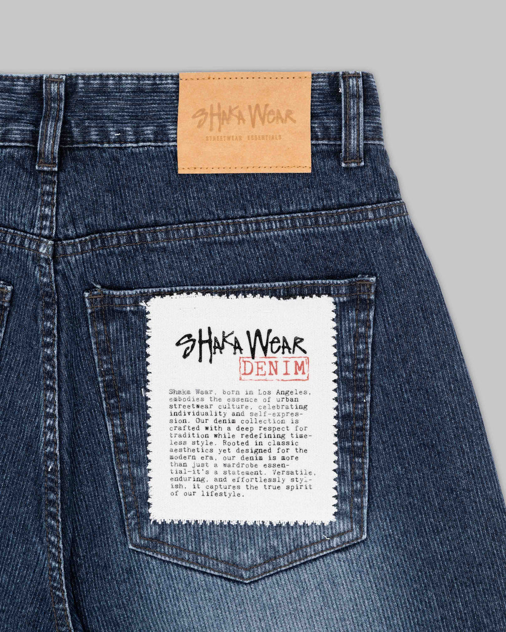 Baggy Corduroy Denim Pant