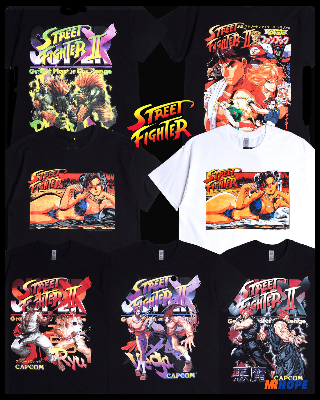 Street Fighter II Vintage Tee