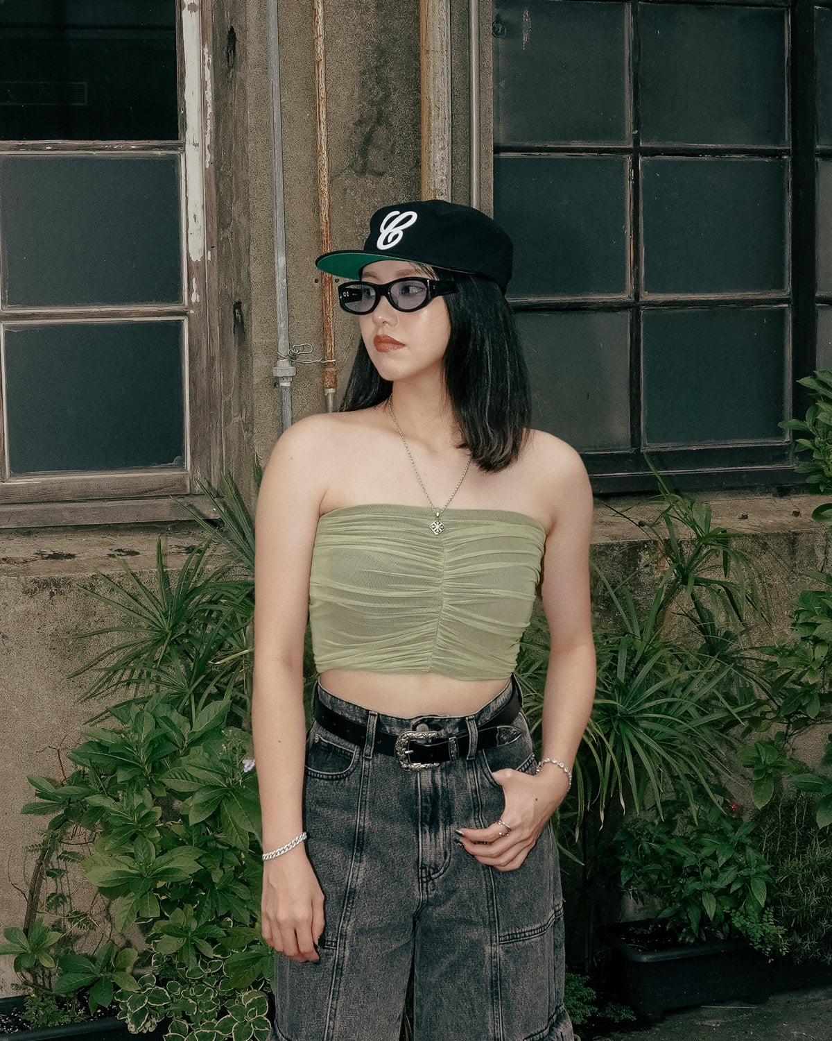 Vintage Flat Top Casual Baseball Cap（Pillbox Cap)