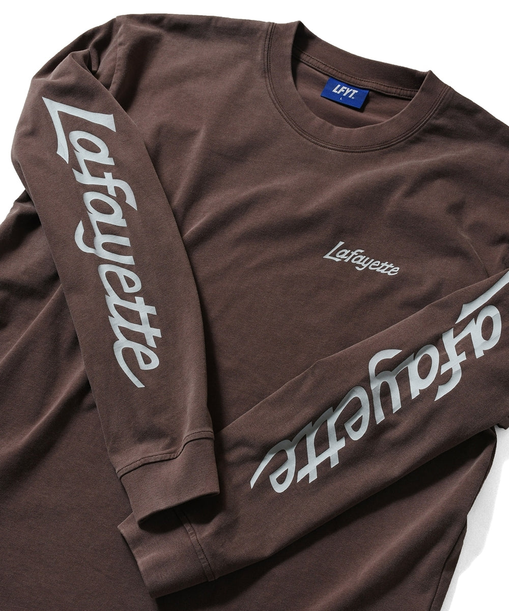 Sleeve Logo Washed L/S Tee