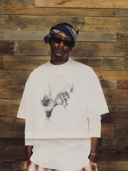 LA Fingers Tee