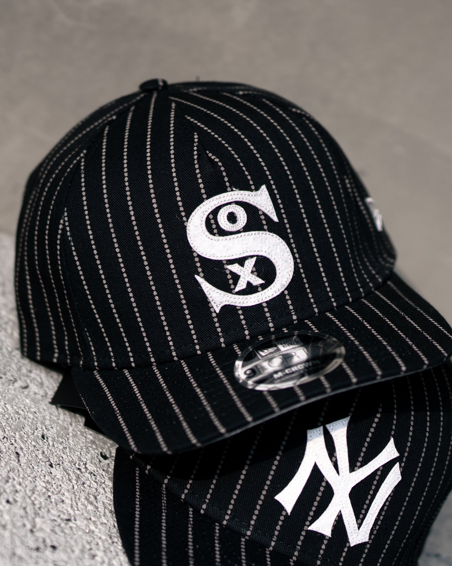 Pinstripe 9Forty M-Crown A Frame Snapback Hat