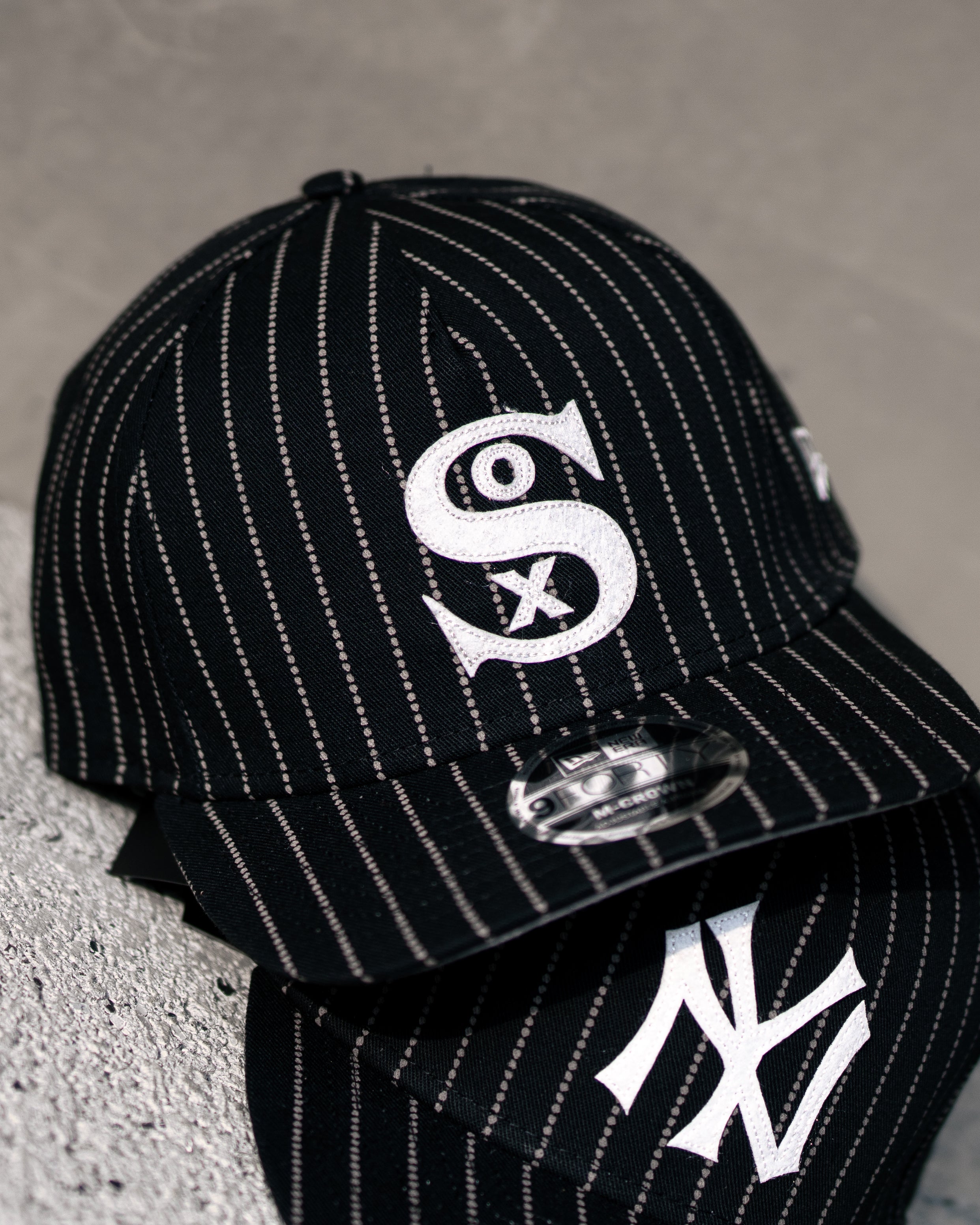 Pinstripe 9Forty M-Crown A Frame Snapback Hat