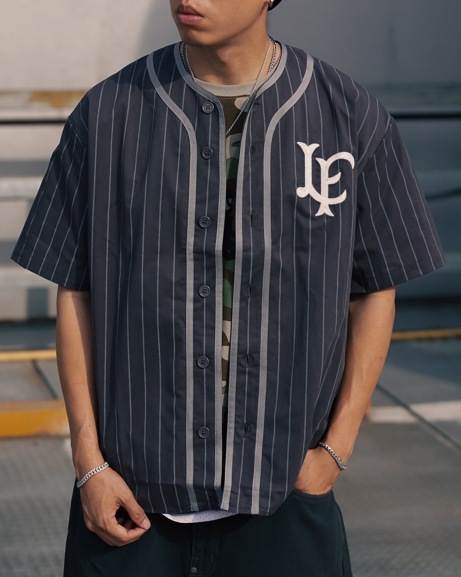 OLD STYLE LF LOGO BASEBALL SHIRT