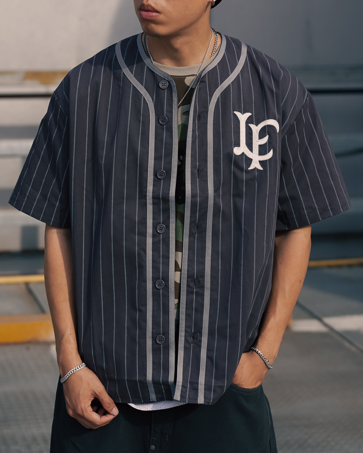 OLD STYLE LF LOGO BASEBALL SHIRT