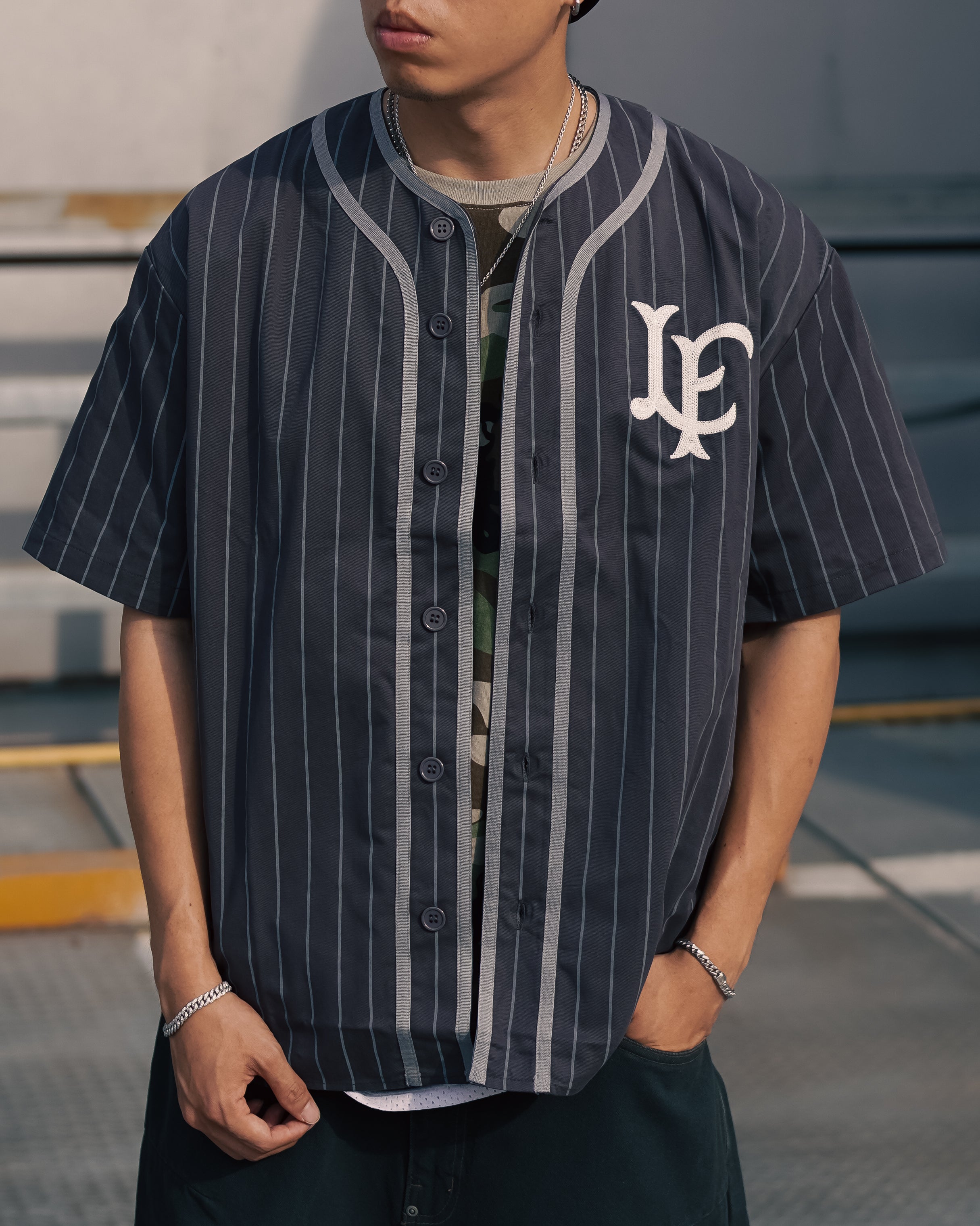 OLD STYLE LF LOGO BASEBALL SHIRT