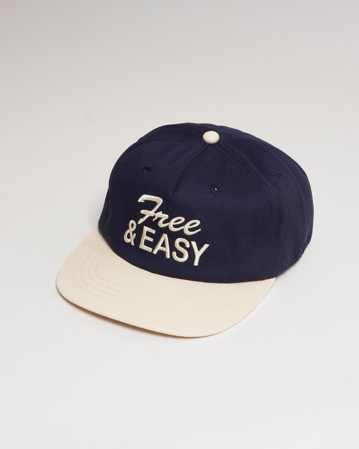 Two Tone Short Brim Snapback Hat