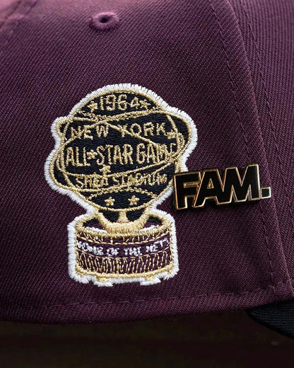 NEW YORK METS ALL STAR GAME 1964 TWO TONE  9FORTY "A-FRAME" HAT