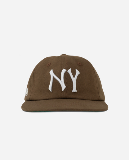 NEW YORK HAT-BROWN