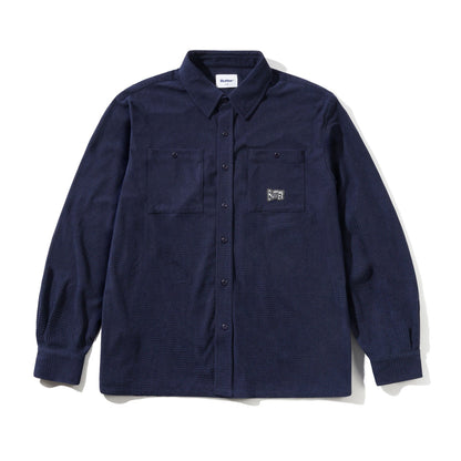 Grid Cord Overshirt